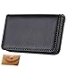 Wastar Stylish Business Card Case Holder Premium Pu Leather Name Card Holder Case with Supple Gift Bag (Ideal for Gift) - Black