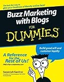Buzz Marketing With Blogs For Dummies