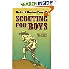 Click here to buy  Scouting for Boys: The Original 1908 Edition (Dover Value Editions)  by Robert Baden-Powell.