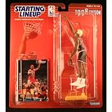 DENNIS RODMAN / CHICAGO BULLS 1998 NBA Starting Lineup Action Figure & Exclusive NBA Collector Trading Card