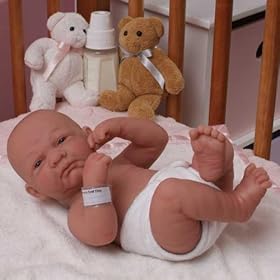 La Newborn 14 Real Boy w Diaper and Bracelet Special Ed Berenguer Doll by Berenguer