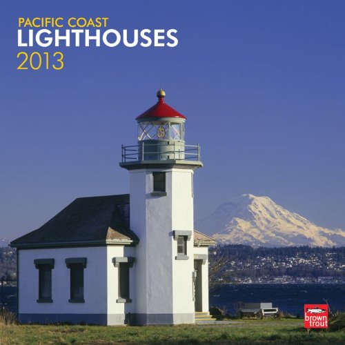 Pacific Coast Lighthouses 2013 Square 12X12 Wall