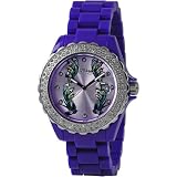 Ed Hardy Women's RX-PU Roxxy Purple Watch