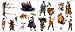 RoomMates RMK1041SCS Pirates Peel & Stick Appliques