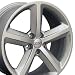 Wheel1x - A5 Style Replica Wheels Fits Audi - Silver 18x8