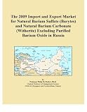 The 2009 Import and Export Market for Natural Barium Sulfate (Barytes) and Natural Barium Carbonate (Witherite) Excluding Purified Barium Oxide in Russia