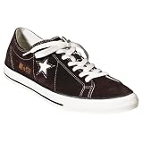 Men's Converse One Star Suede Lace-Ups - Brown