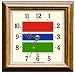Flag Clock The Gambia FCG2