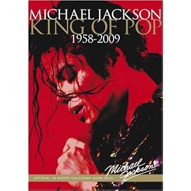 2010 Music Pop Calendars: Michael Jackson - 16 Month Official Music Calendar - 29.7 x 42 cm