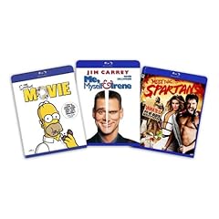 Blu-ray Comedy Bundle (Simpsons the Movie / Me, Myself and Irene / Meet the Spartans) - (Amazon.com Exclusive) [Blu-ray]