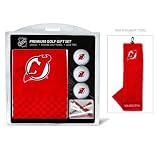 New Jersey Devils Golf Towel with Golf Balls Gift Set