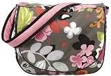 Hoohobbers Sleek Slate Messenger Diaper Bag
