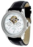 Adee Kaye #AK8023-M7 Men's Retrograde Open Heart Toubillon Self Winding Automatic Watch