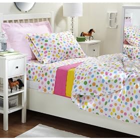 Pinzon Kids Printed Multi-Dots Duvet Cover
