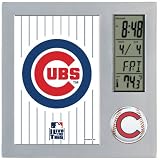 MLB Chicago Cubs Digital Desk Clock
