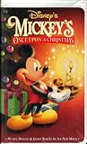 Mickeys Once Upon A Christmas (VHS) (Animated, 1999) (First Release With Original Cover Art) [VHS Video] [Clamshell Case]