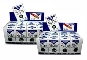 Nic-Out Cigarette Filters For Smokers-40 Packs Wholesale