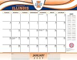 Illinois Fighting Illini 2009 22 x 17 Desk Calendar