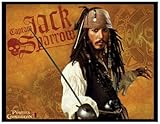 Postcard: JACK SPARROW (Johnny Depp) PIRATES of the CARIBBEAN