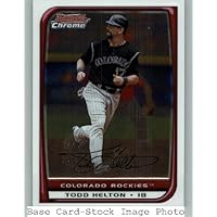 2008 Bowman Chrome #8 Todd Helton - Colorado Rockies (Baseball Cards)