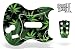 Guitar Hero I & II Faceplate Skin for Playstation 2 - Black Weeds
