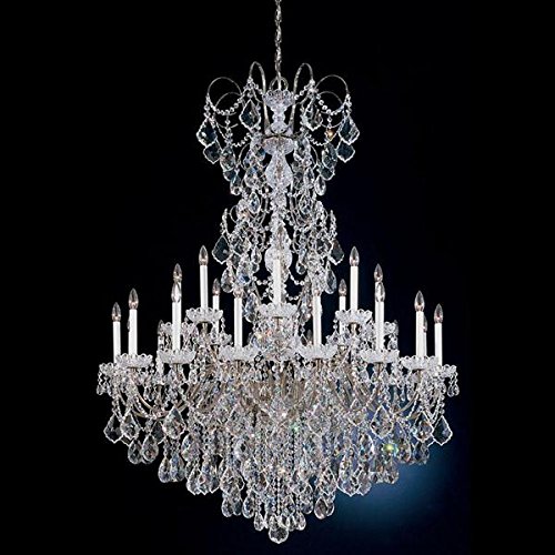 Best Buy Schonbek 3662-40S Swarovski Lighting New Orleans Chandelier, Silver