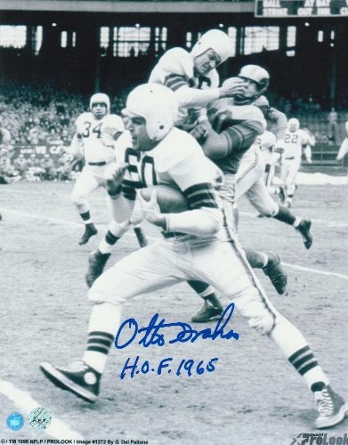 Otto Graham Signed Browns 8x10 Photo - HOF 1965