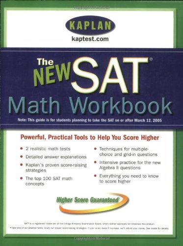 Kaplan New SAT Math Workbook (Kaplan SAT Math Workbook)