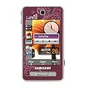 Samsung SGH-F480 (Touchscreen, 5MP Kamera, UMTS, HSDPA) Scarlet Red La Fleur Edition Smartphone