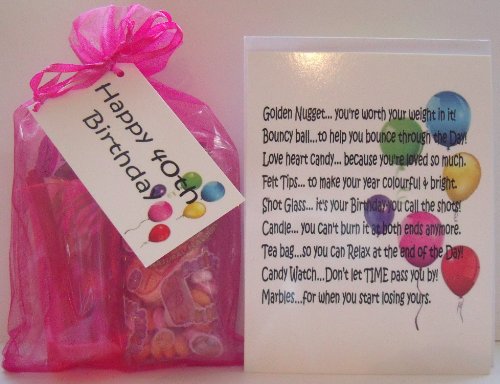 40TH BIRTHDAY SURVIVAL KIT PINK