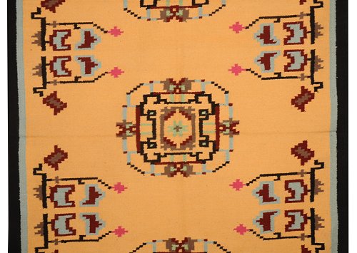 Imagen 2 de Traditional Area Rug-Designer Handmade Cotton Yoga Mat-Modern Carpet Size 80 X 50 Inches