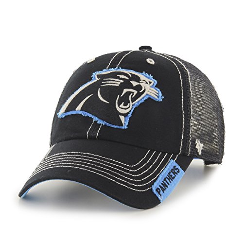 NFL Carolina Panthers '47 Turner Clean Up Mesh Adjustable Hat, One Size Fits Most