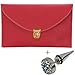 xuifen shop Women's Envelope Clutch, Red