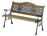 Siena Garden 503914 Bank New Rose, 2 sitzig bronze L 38 x B 125 x H 92 cm