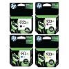 4x Original HP Patronen 932XL & 933XL (CN053AE/CN054AE/CN055AE/CN056AE) Schwarz, Cyan, Magenta, Gelb