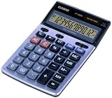 CASIO JF-120ER Tischrechner 12-stellig,Solar/Batterie, Euroumrechnung