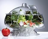 ACRYLIC BY PRODYNE ON-ICE SALAD ON ICE W DOME LID