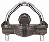 Trimax UMAX50 Premium Universal 'Solid Hardened Steel' Trailer Lock (fits all couplers)