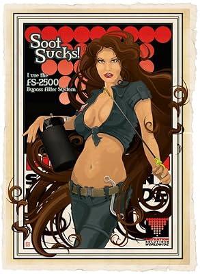 "Soot Sucks" Signed Pin-up Poster