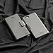 elago® [Leather Wallet] - [3 Card Slots][Cash Pocket][Magnetic Latch] – for iPhone 6/6S Plus (Dark Grey)
