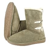 BEARPAW Women’s Abigail 8 Inch Boot,Birch,7 M US