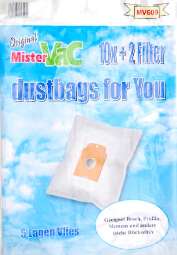 Mistervac MV 609 Staubsaugerbeutel Preisvergleich
