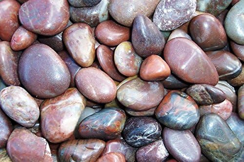 Feng Shui Decorative Pebbles - Flame Red - 1 Pack