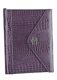 M-Edge Icon Crocodile-embossed Patent Leather Kindle Jacket , Amethyst
