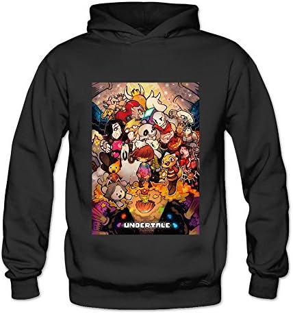 Men's FAV UNDERTALE Hoodies XXL Black