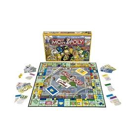 Hasbro - 400461010 - Monopoly - Jeu de Soci�t� - Grand Classique - Monopoly Simpson