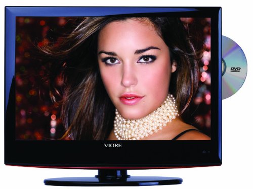 Viore LCD19VX60PB 19-Inch LCD HDTV with Built-in DVD Player, Piano Black