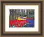 3.5x5 / 3.5 x 5 Gold With Black Inline Picture Frame .. 3'' wide