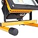 Flood Light,Goodee 10w Portable Cordless LED Rechargeable Work Light,100W Halogen Bulb Equivalent, 900lm, 5600mAh Battery,adapter and Car Charger Included,Ip65 Waterproof Outdoor Flood Lights