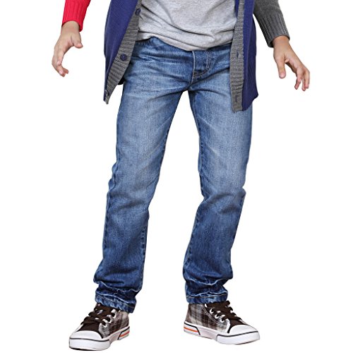 Leo&Lily BIg Boys' Regular Fit Jeans Denim Relaed Jean Trouser